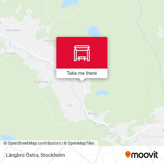 Långbro Östra map