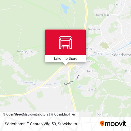 Söderhamn E-Center/Väg 50 map