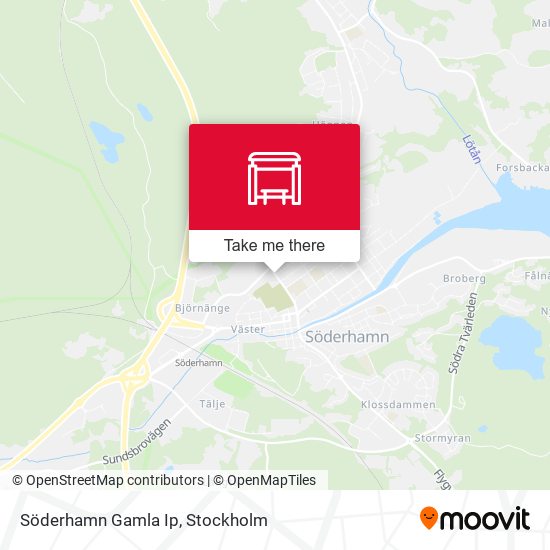 Söderhamn Gamla Ip map