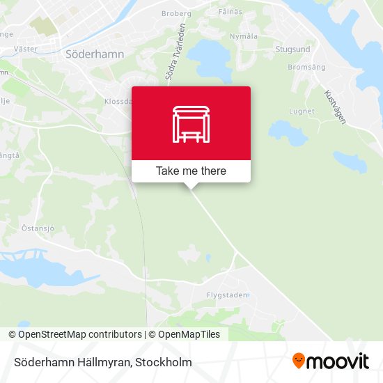 Söderhamn Hällmyran map