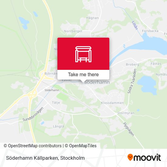 Söderhamn Källparken map
