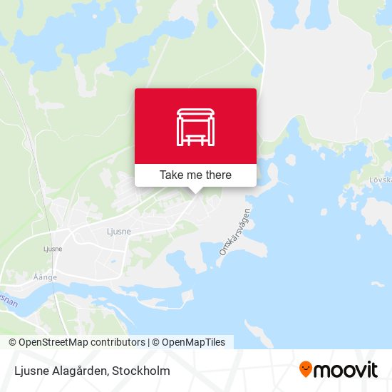 Ljusne Alagården map