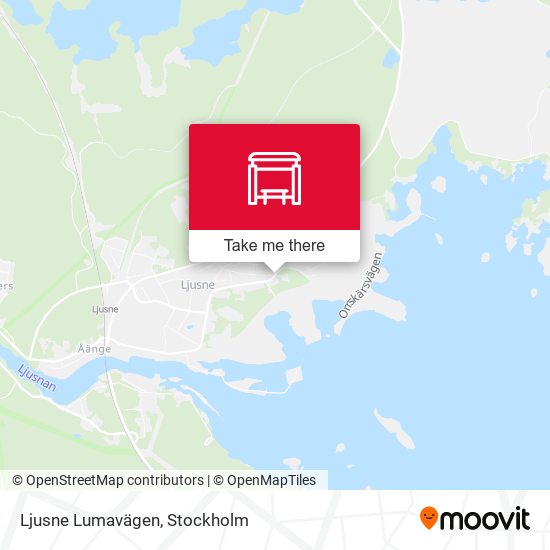 Ljusne Lumavägen map