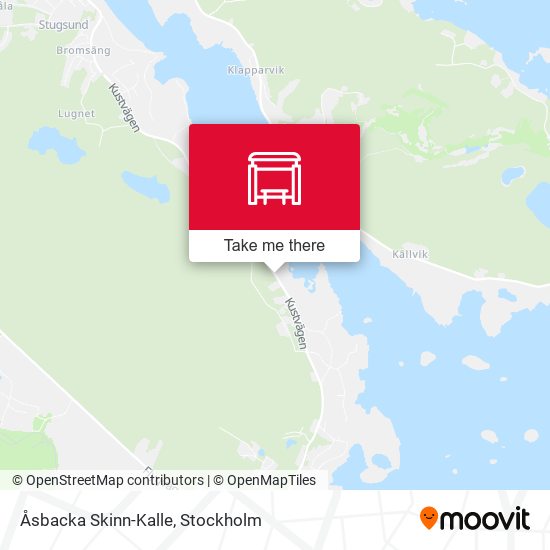 Åsbacka Skinn-Kalle map