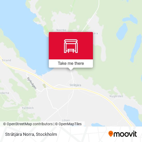 Stråtjära Norra map
