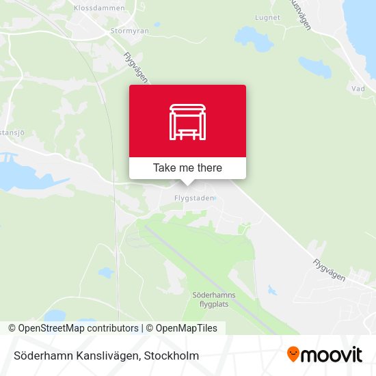 Söderhamn Kanslivägen map