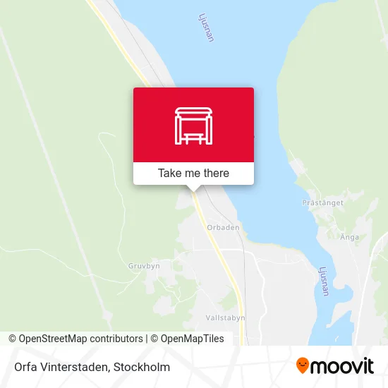 Orfa Vinterstaden map