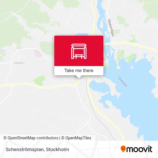 Schenströmsplan map