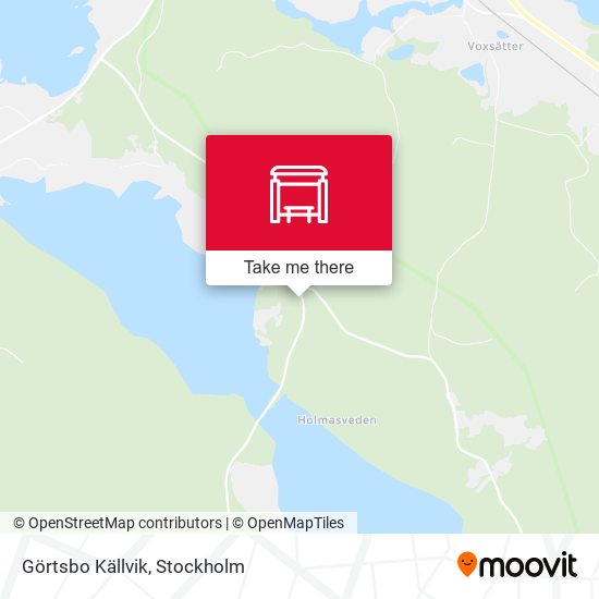 Görtsbo Källvik map