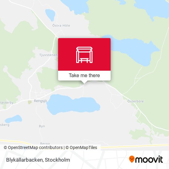 Blykällarbacken map
