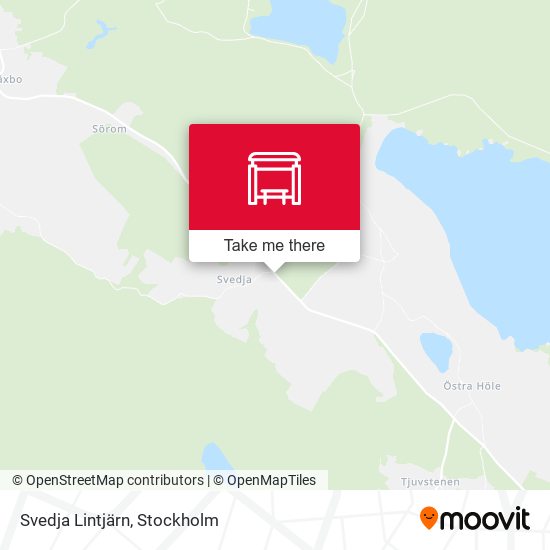 Svedja Lintjärn map