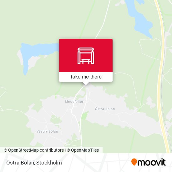 Östra Bölan map