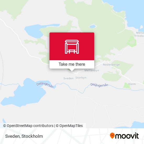 Sveden map