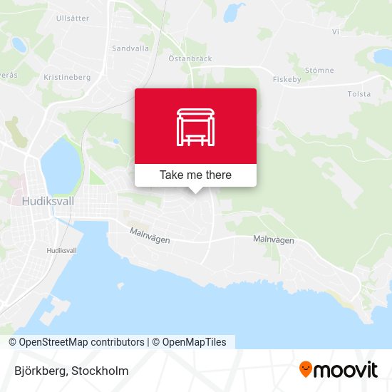 Björkberg map
