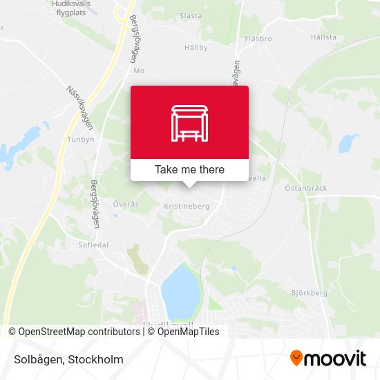 Solbågen map