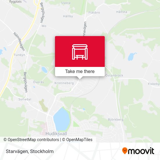 Starvägen map