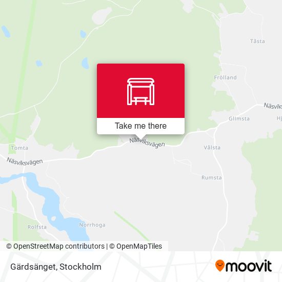 Gärdsänget map