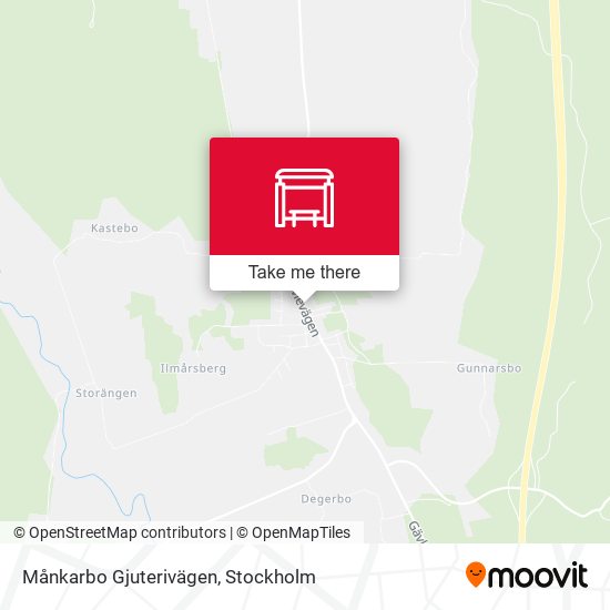 Månkarbo Gjuterivägen map
