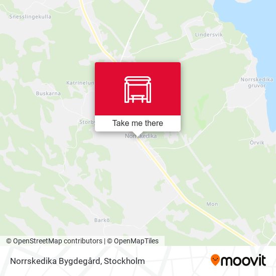 Norrskedika Bygdegård map