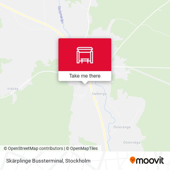 Skärplinge Bussterminal map