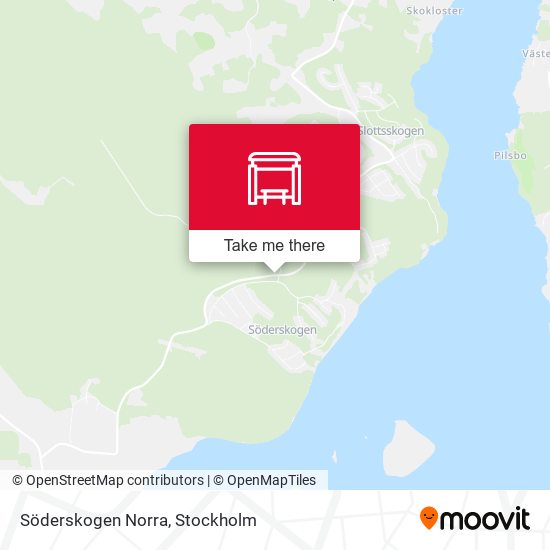 Söderskogen Norra map