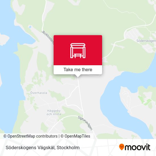 Söderskogens Vägskäl map