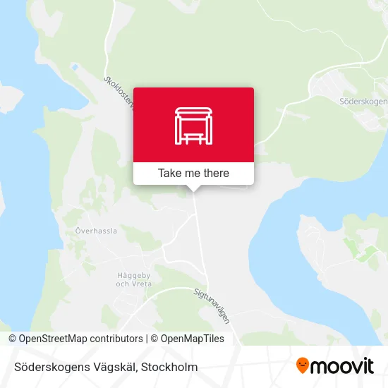 Söderskogens Vägskäl map
