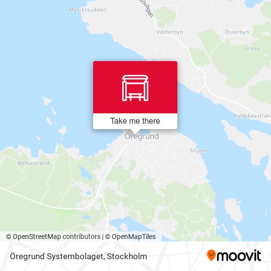 Öregrund Systembolaget map