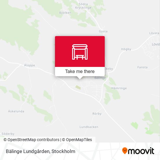 Bälinge Lundgården map