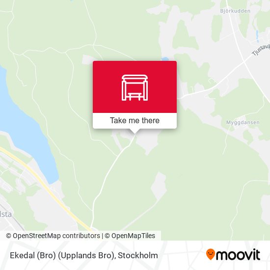 Ekedal (Bro) (Upplands Bro) map