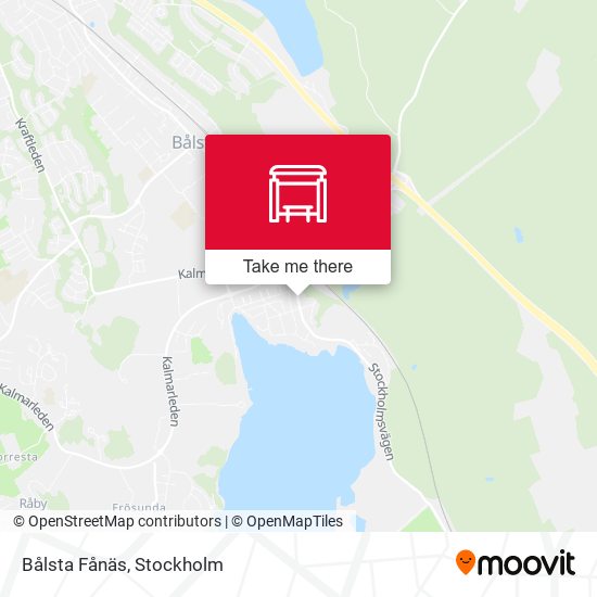 Bålsta Fånäs map