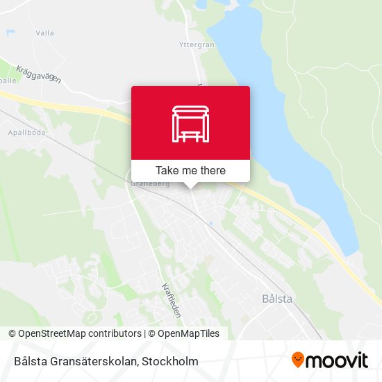 Bålsta Gransäterskolan map