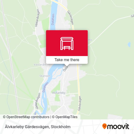 Älvkarleby Gärdesvägen map