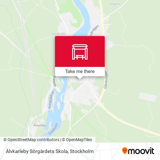 Älvkarleby Sörgärdets Skola map