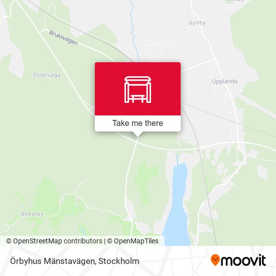 Örbyhus Mänstavägen map