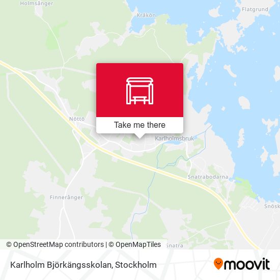 Karlholm Björkängsskolan map