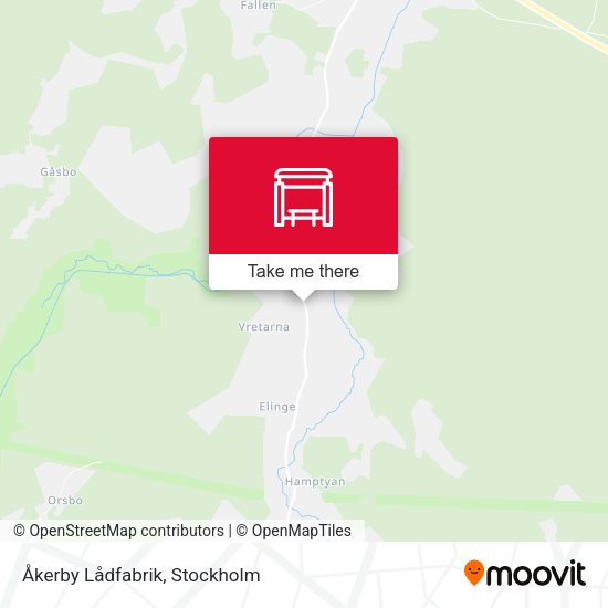 Åkerby Lådfabrik map