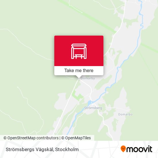 Strömsbergs Vägskäl map