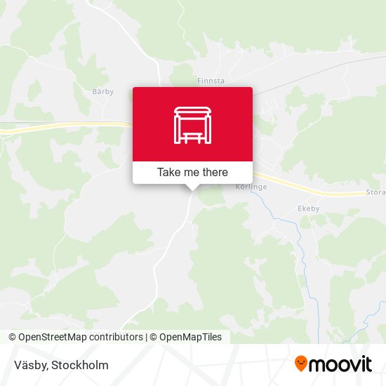 Väsby map