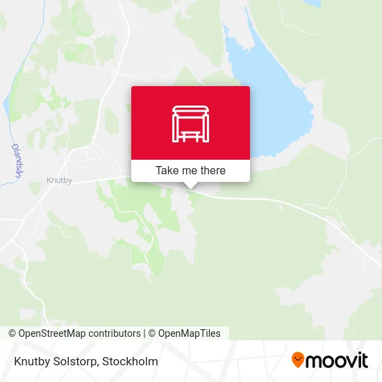 Knutby Solstorp map
