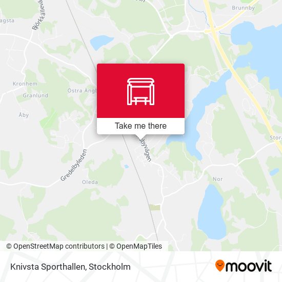 Knivsta Sporthallen map
