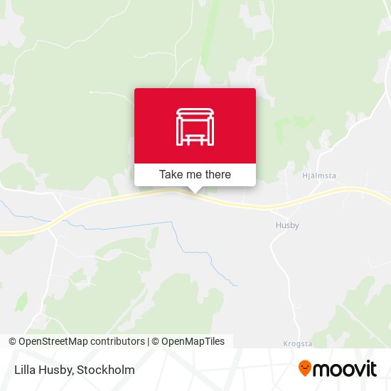 Lilla Husby map