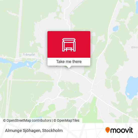 Almunge Sjöhagen map