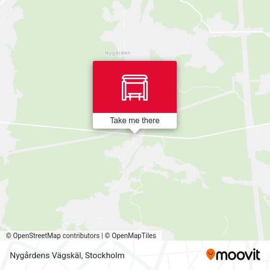 Nygårdens Vägskäl map