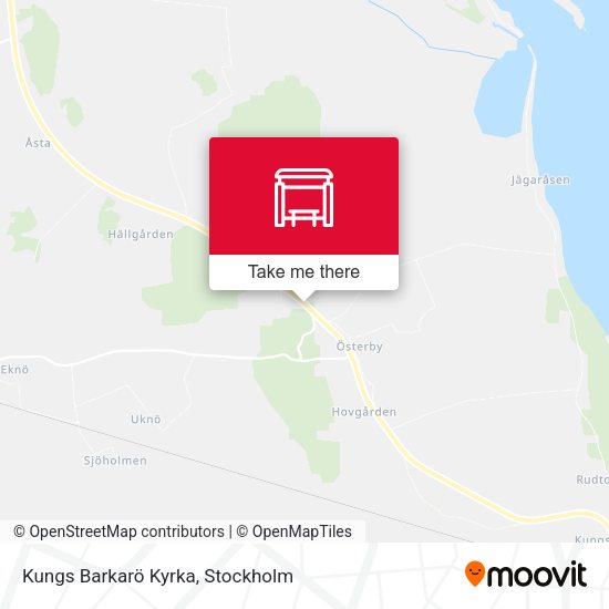 Kungs Barkarö Kyrka map