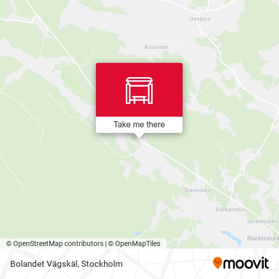Bolandet Vägskäl map