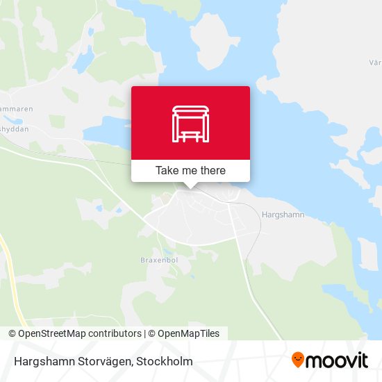 Hargshamn Storvägen map