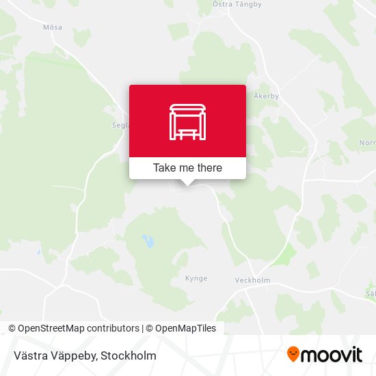 Västra Väppeby map
