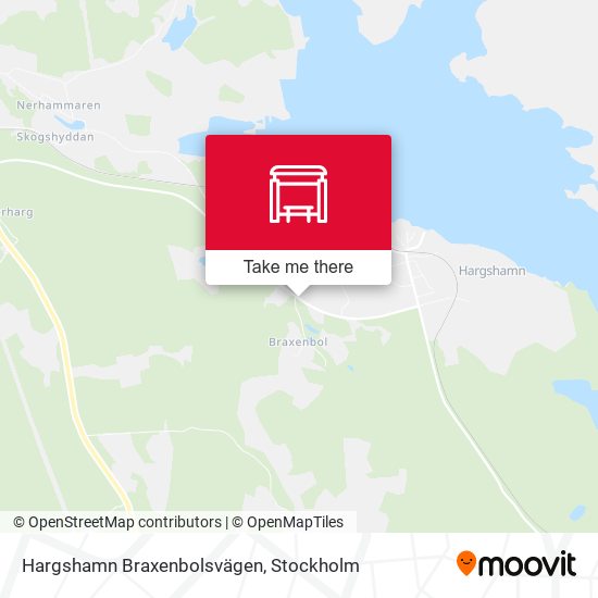 Hargshamn Braxenbolsvägen map