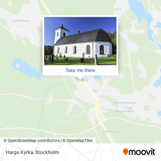 Hargs Kyrka map